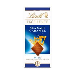 Lindt EXCELLENCE Milk Sea Salt & Caramel Bar 100g